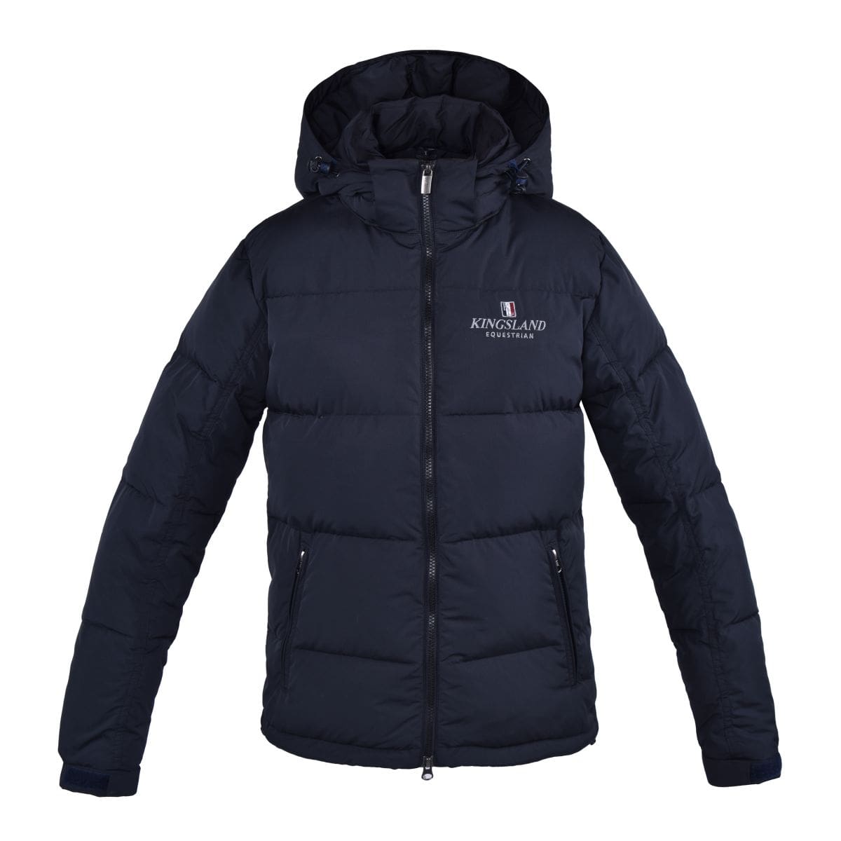 Kingsland Classic Unisex Down Jacket w/Hood Navy